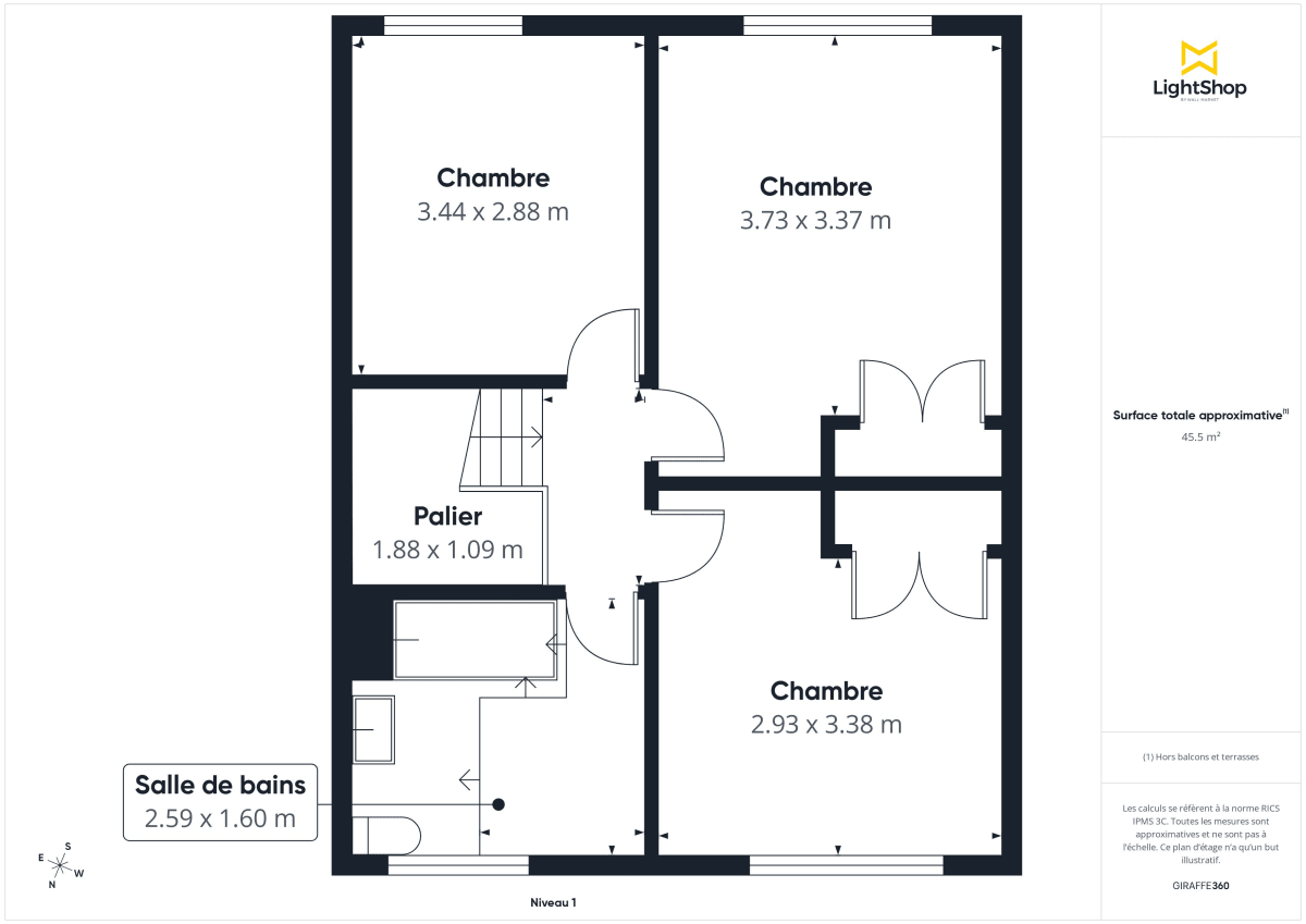 Maison de 92.0 m² à Saint-Herblain