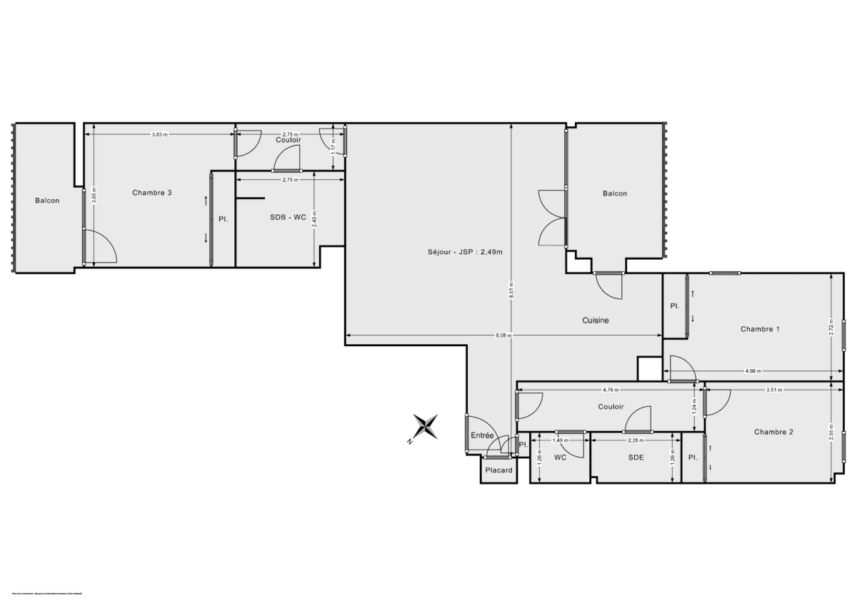 Appartement de 100.0 m² à Nanterre