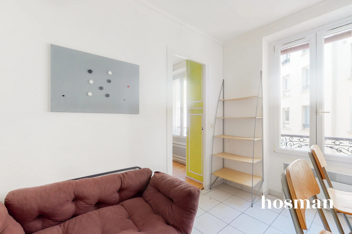 Appartement 2 pièces d'une surface carrez de 24m2 - Rue Victor Hugo