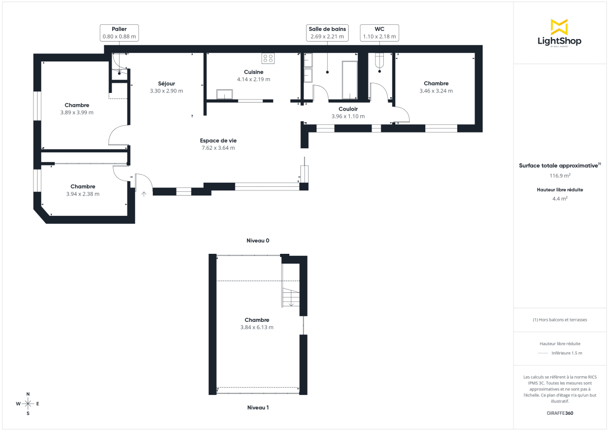 Maison de 107.0 m² à Talence