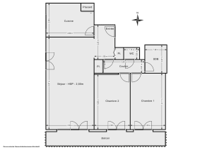 Appartement de 65.0 m² à Gentilly