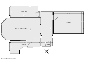 Appartement de 60.0 m² à Saint-Cloud