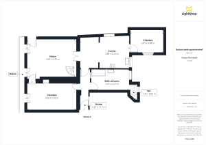 Appartement de 94.87 m² à Nantes