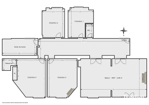 Appartement de 113.65 m² à Paris