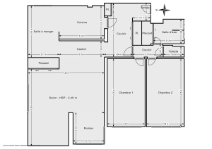 Appartement de 92.68 m² à Bagnolet