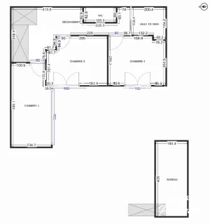Appartement de 145.66 m² à Montreuil