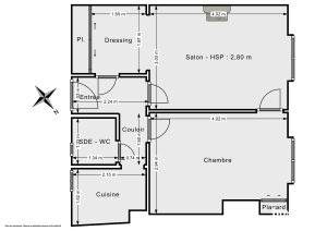 Appartement de 37.77 m² à Paris