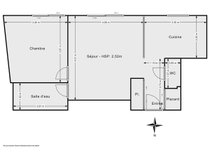 Appartement de 45.0 m² à Gennevilliers