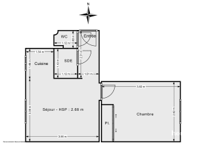 Appartement de 29.3 m² à Asnières-sur-Seine