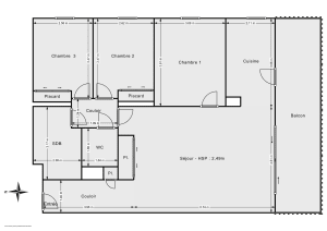 Appartement de 85.75 m² à Tassin-la-Demi-Lune