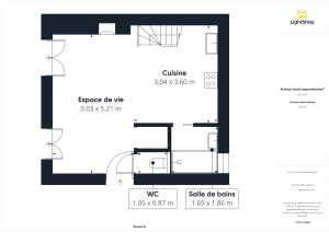 Appartement de 30.64 m² à Bordeaux