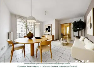 Appartement de 62.53 m² à Villeurbanne