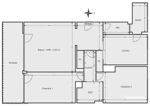 Appartement de 72.0 m² à Pessac
