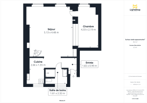 Duplex de 59.03 m² à Paris