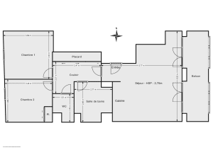 Appartement de 63.0 m² à Pantin
