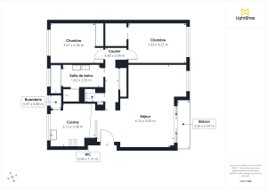 Appartement de 80.0 m² à Boulogne-Billancourt