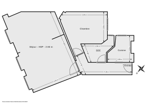 Appartement de 49.03 m² à Paris