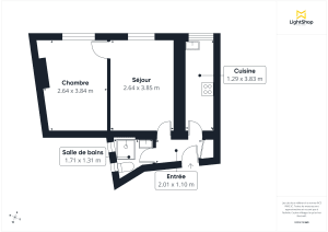 Appartement de 30.2 m² à Paris