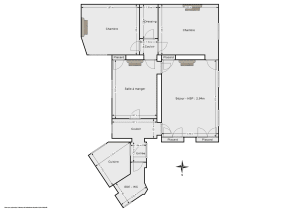 Appartement de 76.0 m² à Paris