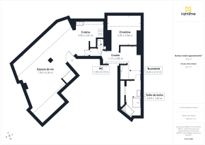 Appartement de 41.28 m² à Asnières-sur-Seine