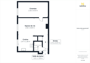 Appartement de 38.02 m² à Paris