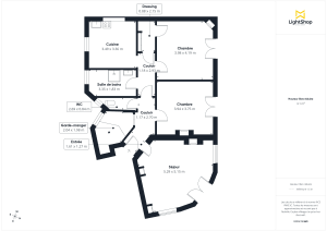 Appartement de 84.21 m² à Nantes