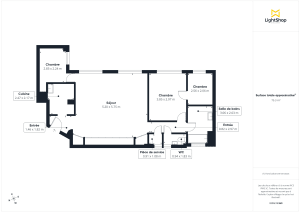 Appartement de 76.29 m² à Paris