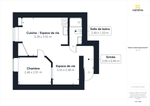 Appartement de 33.0 m² à Bordeaux