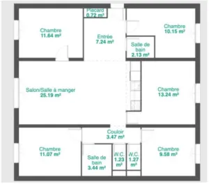 Appartement de 102.0 m² à Lyon