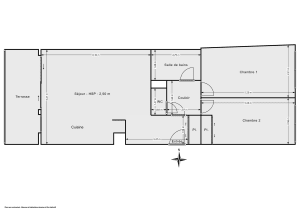 Appartement de 74.0 m² à Paris