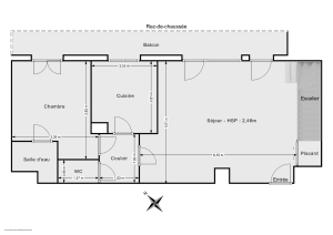 Appartement de 104.0 m² à Courbevoie