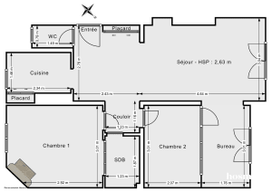 Appartement de 51.0 m² à Saint-Ouen