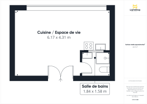 Appartement de 27.0 m² à Paris