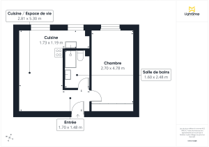Appartement de 38.0 m² à Paris