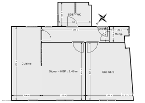 Appartement de 44.0 m² à Asnières-sur-Seine