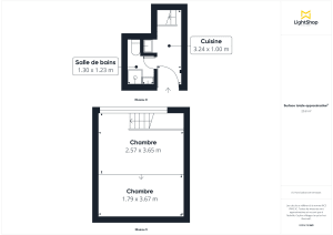 Appartement de 15.3 m² à Nantes