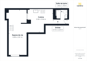 Appartement de 37.5 m² à Nantes