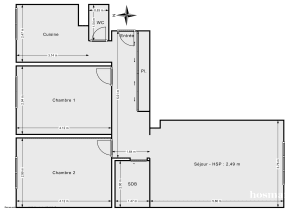 Appartement de 67.0 m² à Boulogne-Billancourt