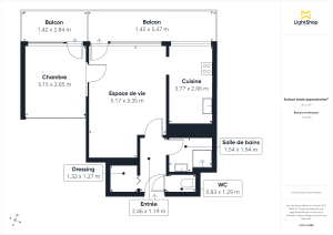 Appartement de 44.03 m² à Antony