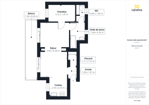 Appartement de 42.01 m² à Paris