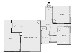 Appartement de 69.0 m² à Toulouse