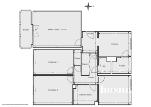 Appartement de 82.0 m² à Arcueil