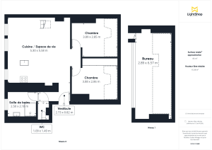 Appartement de 60.5 m² à Nantes