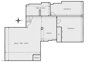 Appartement de 60.03 m² à Saint-Cloud