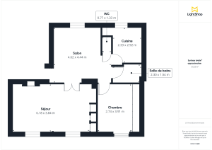 Appartement de 73.5 m² à Paris