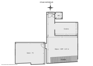 Appartement de 69.0 m² à Clichy