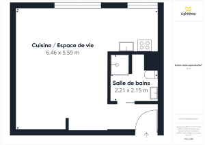 Appartement de 35.04 m² à Nantes