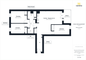 Appartement de 81.0 m² à Décines-Charpieu