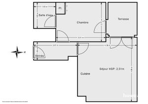 Appartement de 33.72 m² à Saint-Ouen