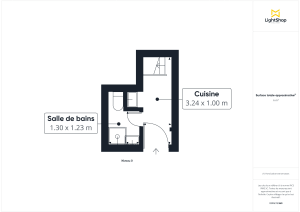 Appartement de 15.3 m² à Nantes